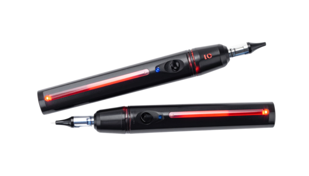 Handheld Electronic Tattoo Pen isolated on transparent background