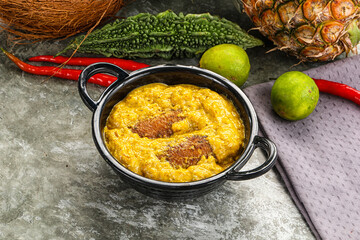 Indian cuisine - Malai kofta with gravy