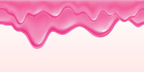 background top meled cream pink