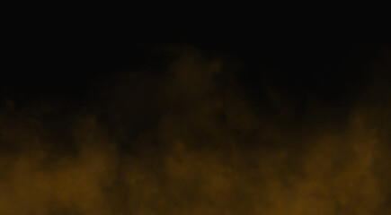 Dark silhouette of a person standing in a field at night