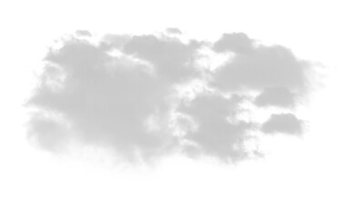 Transparent Smoke realistic vector illustration isolated fog air cloudy atmosphere steam effect natural phenomenon graphic resource design element