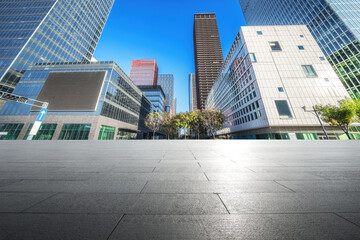 Stunning Urban Landscape Showcasing Modern Skyscrapers and City Vibes