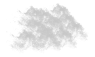 Isolated Realistic White Smoke Effect Transparent Background. Fog Mist Cloud Texture. Abstract Steam Puff Design Element for Vaping Aerosol