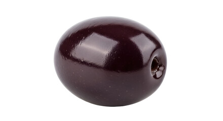 Isolated Dark Plum, Perfect for Food Product Illustration or Fruit Salad Promotion Material
