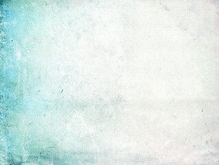 Vertical or horizontal grunge background with texture of old soiled paper of blue and white colors. Vertical vintage backdrop. Mock up template. Copy space for text