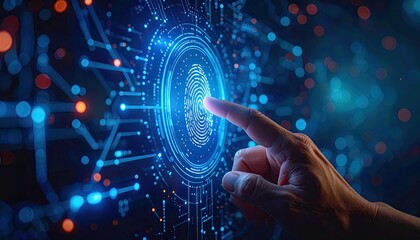 virtual technology background