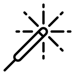 Firework Sparkler Icon