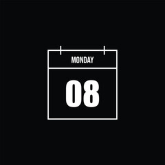 Monday Date Icon