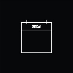Calendar Sunday