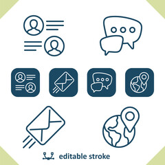 Contact Us - Contact Icons