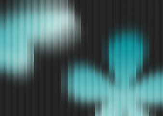 Modern Abstract Background with Vibrant Teal and Blue Vertical Stripes. Dynamic Motion Blur Effect Ideal for Tech, Digital Media, and Web Branding
