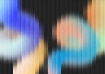 Modern Abstract Background with Vibrant Multicolored Vertical Stripes. Dynamic Motion Blur Effect Ideal for Digital Media, Tech, and Creative Branding
