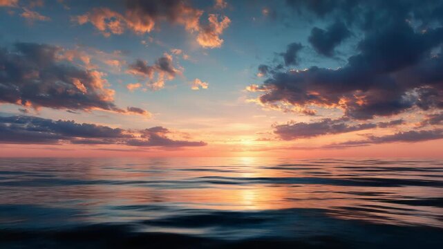 beach with blur background of sea on sunrise, Print media, Illustration, Banner, for website, copy space, for word, template, presentation