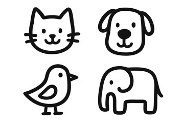 Obraz premium Icon sheet Artwork