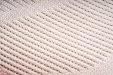 Close up shot of Polyester Mesh fiber texture for background, Thermoplastic Foam Tech structure...