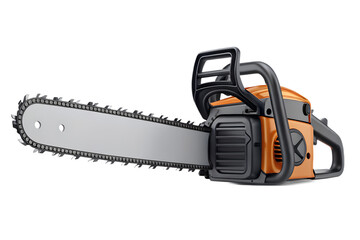 Chainsaw Logo Vector &ndash; Icon on Transparent Background