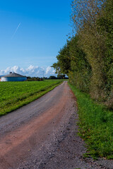 road in the countryside