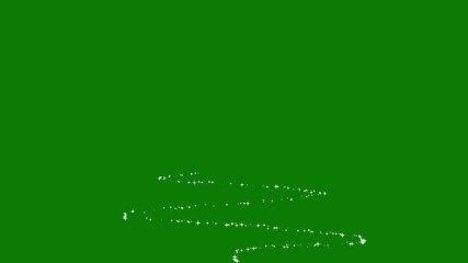 Christmas tree for cold winter new year santa festival decorate celebrate with on black background. overlay and luxury shine star and snow, Glittering Particles Glowing white Christmas tree animation