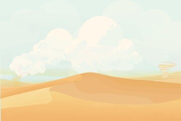 sand dune in the sahara desert