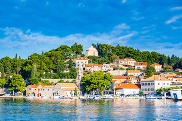 Fototapeta premium Touristic town of Cavtat, south Dalmatia, Croatia, popular destination