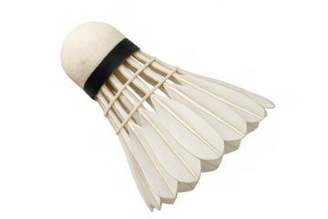 Shuttlecock providing entertainment for badminton sport activity, game, and competition equipment