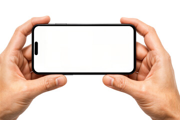 hand holding smart phone