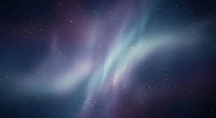 celestial, glowing stars, aurora light, abstract galaxy, night sky, cosmic wallpaper, violet blue, golden sparkle, dreamy background, modern design