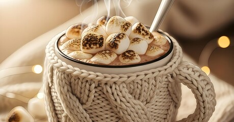 cup of coffee with chocolate