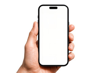 hand holding smart phone