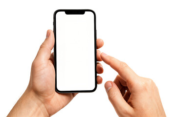 mobile phone in hand