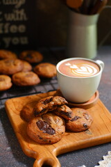 coffee and cookies
