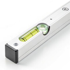 bubble level isolated on white