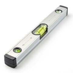 bubble level isolated on white