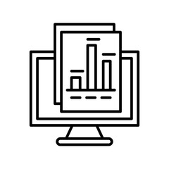Business report icon