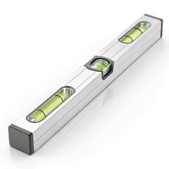 bubble level isolated on white