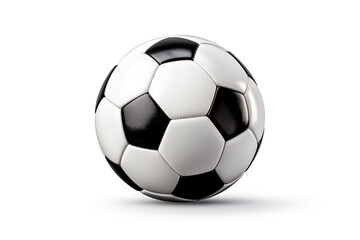 Fototapeta premium soccer ball isolated on a white background