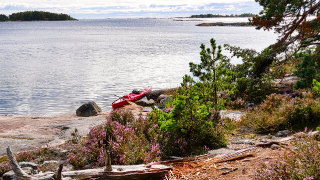 Tour mit dem Kajak in das Naturreservat Stend&ouml;rren in Schweden