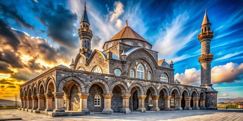 Historic Fethiye Mosque, Kars, Turkey: Former Church Architectural Details