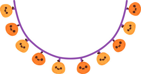 Halloween Pumpkin String Lights Decoration