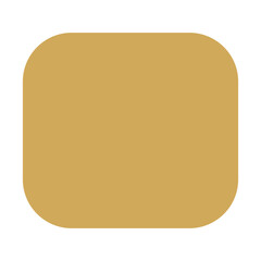 gold rectangular (rounded edges) graphic shape