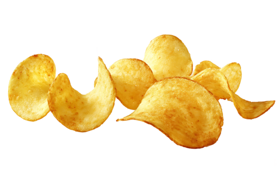 Crispy Potato Chips Snack Junk Food Tasty Delicious Food