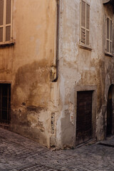 Lugano, Tessin, Schweiz, Architektur, Stadtarchitektur, Altstadt, Moderne Architektur, Fassaden