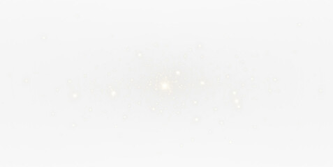 Luminous particles PNG overlay, perfect for festive glitter effects in