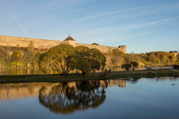 Ivangorod, Estonia-Russia, border