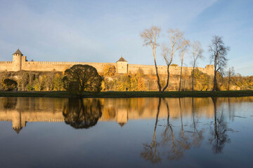 Ivangorod fortress, Estonia-Russia, border