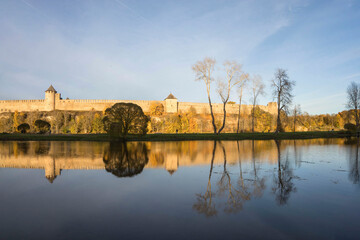Ivangorod fortress, Estonia-Russia, border