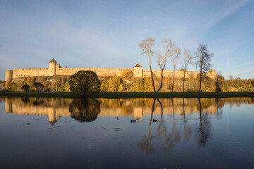 Ivangorod fortress, Estonia-Russia, border