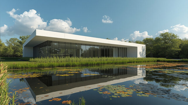 house on the river - Powered by Adobe