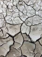Dry, cracked earth, a symbol of drought and climate change