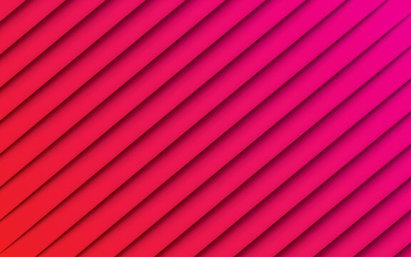 Diagonal stripes gradient background with red and pink hues - Powered by Adobe
